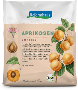 Aprikosen Softies : Reformhaus Produkt Packshot