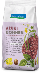 Azuki Bohnen : Reformhaus Produkt Packshot