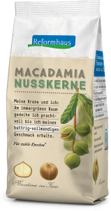 Bio Macadamia Nusskerne : Reformhaus Produkt Packshot